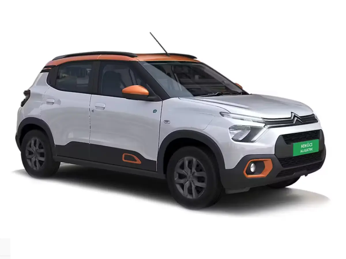 Citroen eC3 Polar White + Zesty Orange